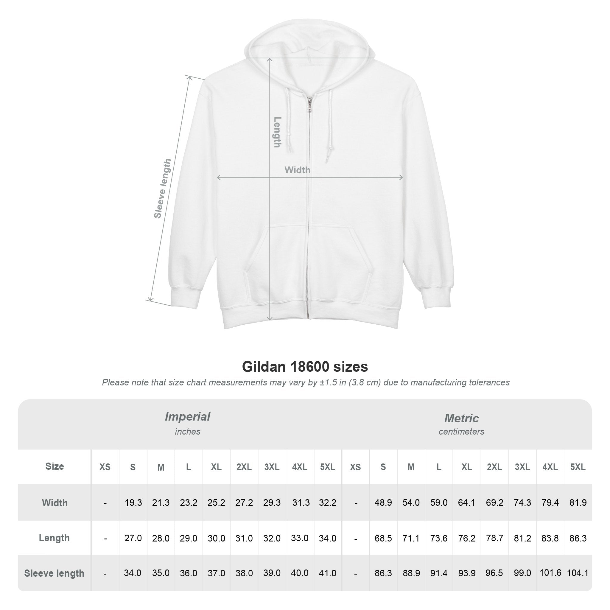 'FULL ZIP HOODIE' by handmade drip.